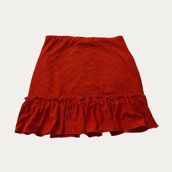 NWT Painted Threads Ruffle Skirt - Picture 1 of 4